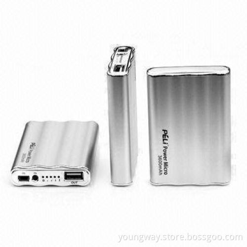 3,600mAh External Power for Mobile Phones, 6 Colors are Available, 1 Year Quality Warranty